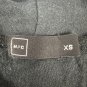 Michelle By Comune Black Open Front Cardigan Size XS 100% Cotton