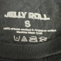 Jelly Roll Black Graphic T-Shirt Smoking Design Size Small 100% Cotton Unisex