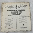 Hunterdon Central High School Night Of Music 1964 LP Vinyl Album 33 RPM