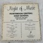 Hunterdon Central High School Night Of Music 1964 LP Vinyl Album 33 RPM