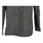 Fabletics Womens XS Marled Black & Gray Long Sleeve Heathered Hoodie Pullover