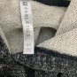 Fabletics Womens XS Marled Black & Gray Long Sleeve Heathered Hoodie Pullover