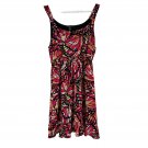 Style & Co Womens Dress XL Butterfly Print Empire Waist Sleeveless Multicolor Style & Co Womens Dress XL Butterfly Print Empire Waist Sleeveless Multicolor