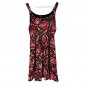 Style & Co Womens Dress XL Butterfly Print Empire Waist Sleeveless Multicolor