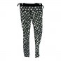 Nike Womens Dri-FIT Running Tights Size S White & Black Pattern Athletic Fit