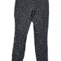 Old Navy Womens Leopard Print Leggings Gray Stretch Size Small Casual Wear