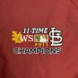 North End 11-Time WS Champions Pullover Sweatshirt Mens L Red Embroidered Logo