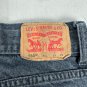 Levis 550 Relaxed Fit Kids Jeans Size 8 Regular Dark Wash Cotton Denim Casual