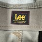 Lee Womens Straight Leg Mid Rise Pants With Comfort Waistband Mushroom Size 14M