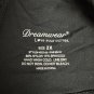 Dreamwear Black Plus Size 2X Nylon/Spandex Adjustable Strap Bralette