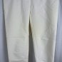 Ann Taylor Signature Womens Pants Size O Cream Slim Fit Cotton Blend Stretch
