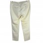 Ann Taylor Signature Womens Pants Size O Cream Slim Fit Cotton Blend Stretch