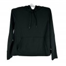 Avia Black Hoodie Long Sleeve Crossover Back Womens XL Drawstring Neck Stretch Avia Black Hoodie Long Sleeve Crossover Back Womens XL Drawstring Neck Stretch