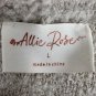 Allie Rose Womens Long Cardigan Sweater Hooded Beige L Pockets Casual JSW9192