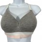 Hanes ComfortFlex Fit Womens Lightly Padded Racerback Bra 34B Adjustable Straps