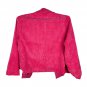 3XL Pink Womens Textured Cardigan Open Front Lightweight Long Sleeve