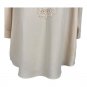 ASTR The Label Womens Ivory Lace Trim Tunic Dress XS Long Sleeve Polyester