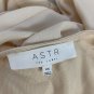 ASTR The Label Womens Ivory Lace Trim Tunic Dress XS Long Sleeve Polyester