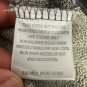 Style & Co Womens Medium Gray Knit Top Heart Embellished Sheer Hem Pullover