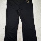 Lee Comfort Waistband Bootcut Pants XXL Mid Rise Black Stretch Professional Fit Lee Comfort Waistband Bootcut Pants XXL Mid Rise Black Stretch Professional Fit