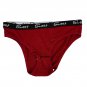 Sweet Womens Red Ribbed Bikini Panty S Viscose & Elastane