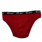Sweet Womens Red Ribbed Bikini Panty S Viscose & Elastane