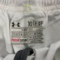 Under Armour XS HeatGear Neon Green Polka Dot Athletic Shorts For Youth Boys