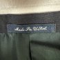 Austin Reed Dillards Mens 46L Two Button Blazer Black Pinstripe Pure Wool