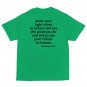 Shine your light Christian Mens Unisex classic tee