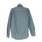 Eddie Bauer Womens Small Plaid Button-Up Long Sleeve Shirt Blue/Green