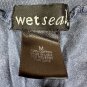 Wet Seal Womens Sleeveless Top Size M Blue Leopard Design Casual Lightweight USA