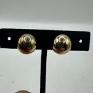 Gold-Tone Round Clip-On Earrings Gold-Tone Round Clip-On Earrings