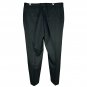 Haggar Mens Classic Fit Black Dress Pants 36X30