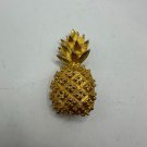 Vintage Gold-Tone Pineapple Brooch Pin Vintage Gold-Tone Pineapple Brooch Pin