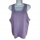 All In Motion Purple Womens Medium Athletic Tank Top Scoop Neck Lightweight