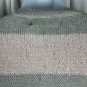 One Grey Day Womens Striped Knit Sweater In Sage & Blush Size S