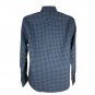 Society Of Threads Mens Slim Fit Shirt S Brown Tartan Checkered Wrinkle Free