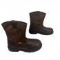 Herman Survivors Mens Steel Toe Plower Brown Waterproof Work Boots Size 12 Leath