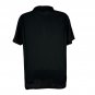 DHL Womens Black Polo Shirt By Clique L 100% Polyester Embroidered Logo