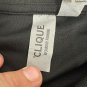 DHL Womens Black Polo Shirt By Clique L 100% Polyester Embroidered Logo