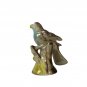 Vintage Ceramic Bird Figurine Hand-Painted Multicolor Glaze Design 5" Collectibl