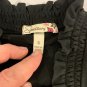 Speechless Girls Ruffle Striped Dress With Bolero Jacket Size 5 Black White