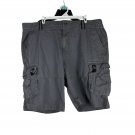 Lincoln Outfitters Mens Cargo Shorts Size 42 Gray Casual Utility Pockets