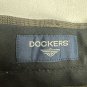 Dockers Mens Relaxed Fit Pleated Khaki Pants Size W40 L32 Wool Blend Brown