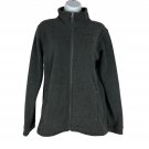 Columbia Boys Full Zip Charcoal Gray Fleece Jacket Size L Lightweight Warm Layer Columbia Boys Full Zip Charcoal Gray Fleece Jacket Size L Lightweight Warm Layer