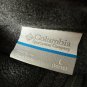 Columbia Boys Full Zip Charcoal Gray Fleece Jacket Size L Lightweight Warm Layer
