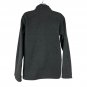 Columbia Boys Full Zip Charcoal Gray Fleece Jacket Size L Lightweight Warm Layer
