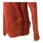 H&M Womens Rust Orange Knit Sweater Size Medium Pullover Lightweight