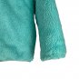 Eddie Bauer Kids M 10/12 Reversible Jacket Faux Fur Lined Teal Navy Lightweight