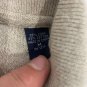 Grant Thomas Linen-Cotton Knit Polo Shirt Beige Mens Size M Short Sleeve